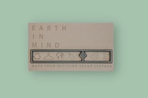 Earth in Mind Vegan Leather Badge