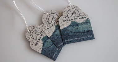 Ocean in Mind hang tags