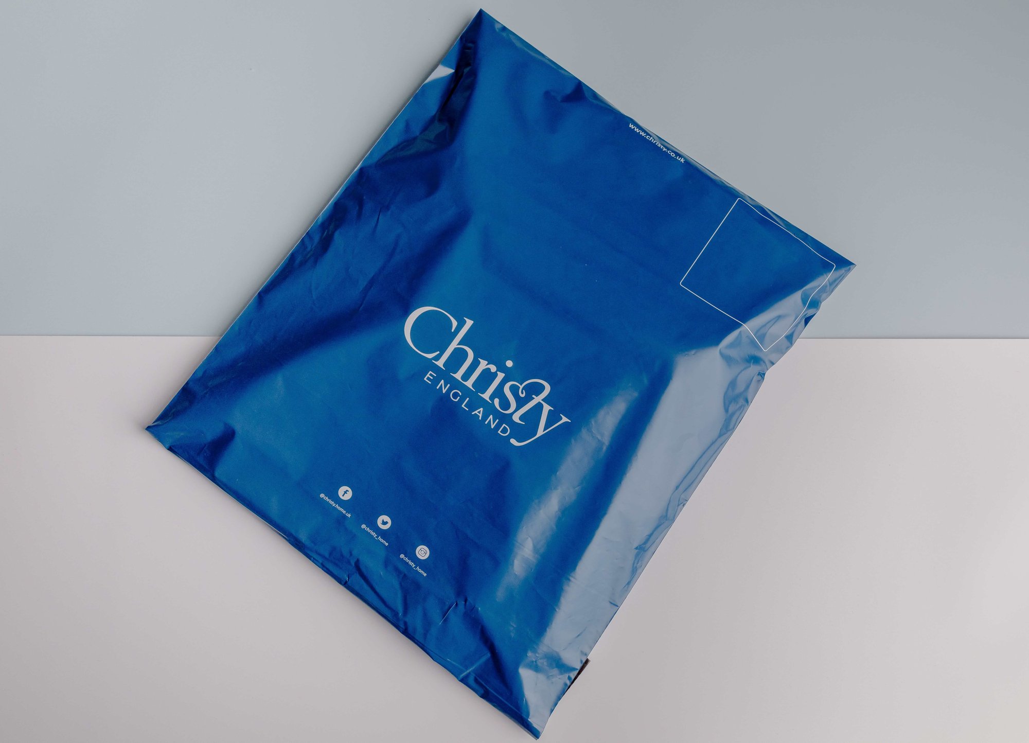 Christy blue bag