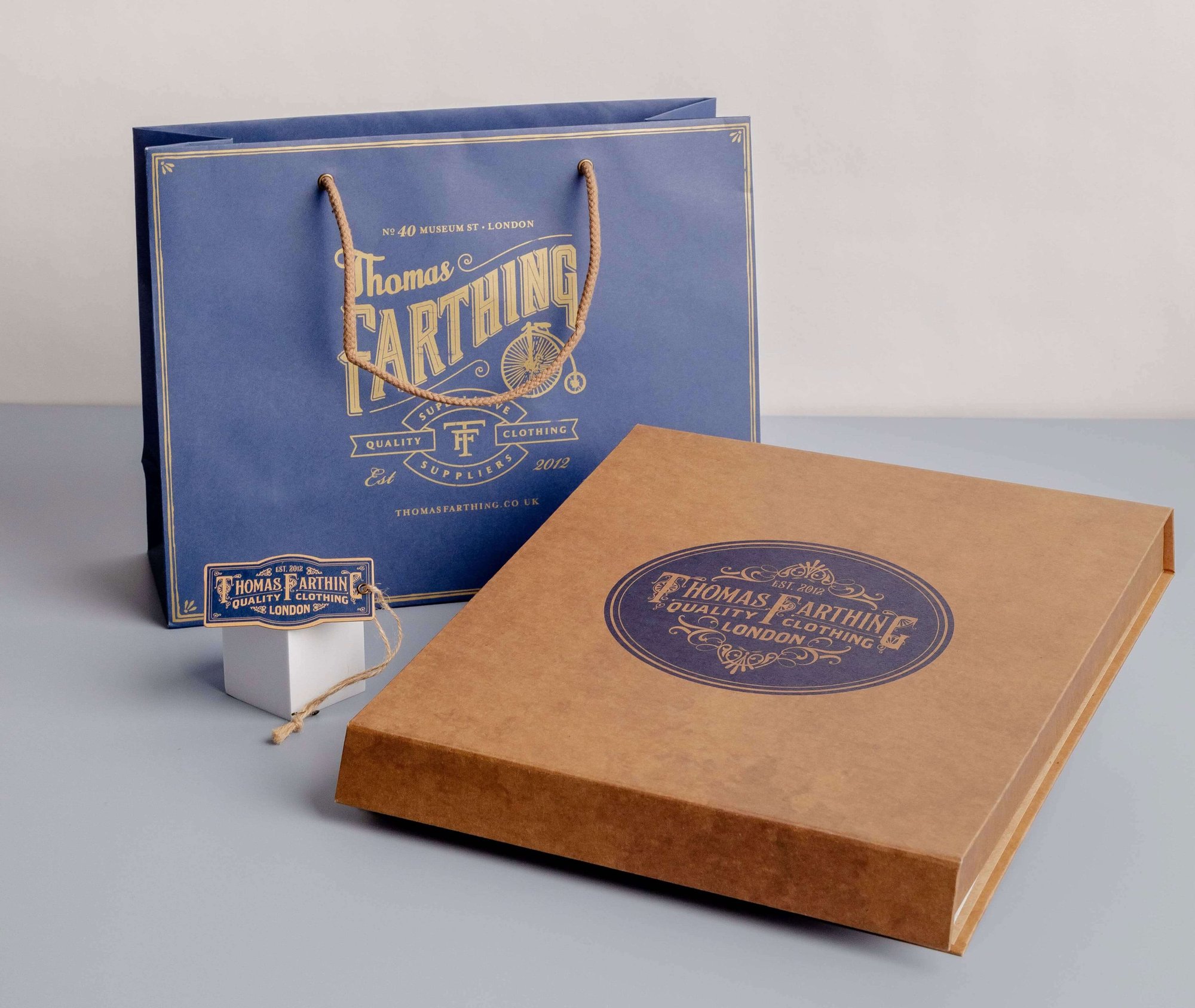 Thomas Farthing packaging