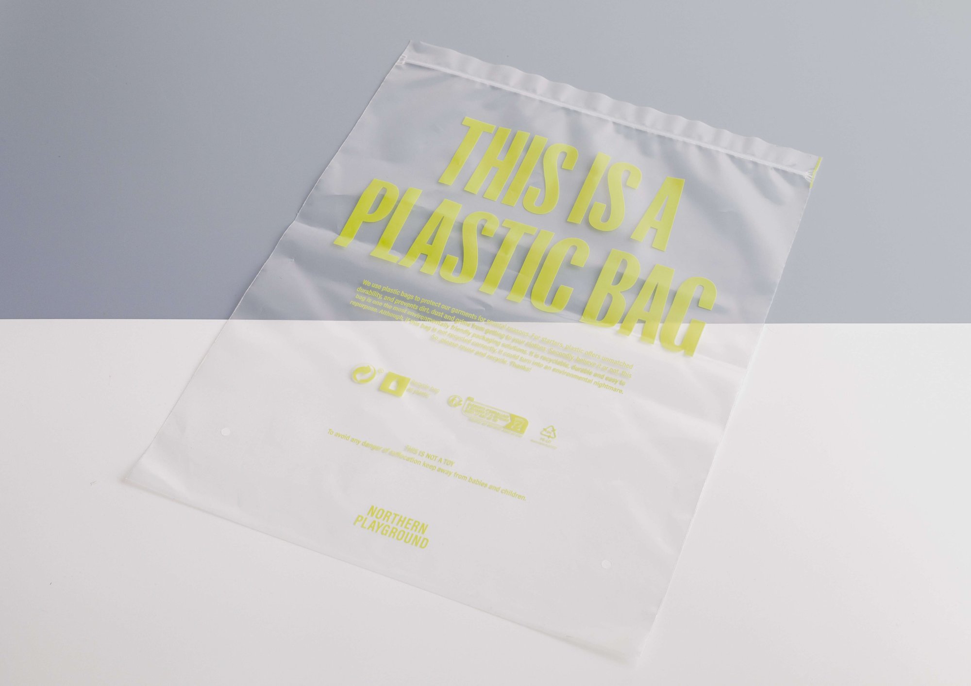 Polybag options - this is a plastic bag