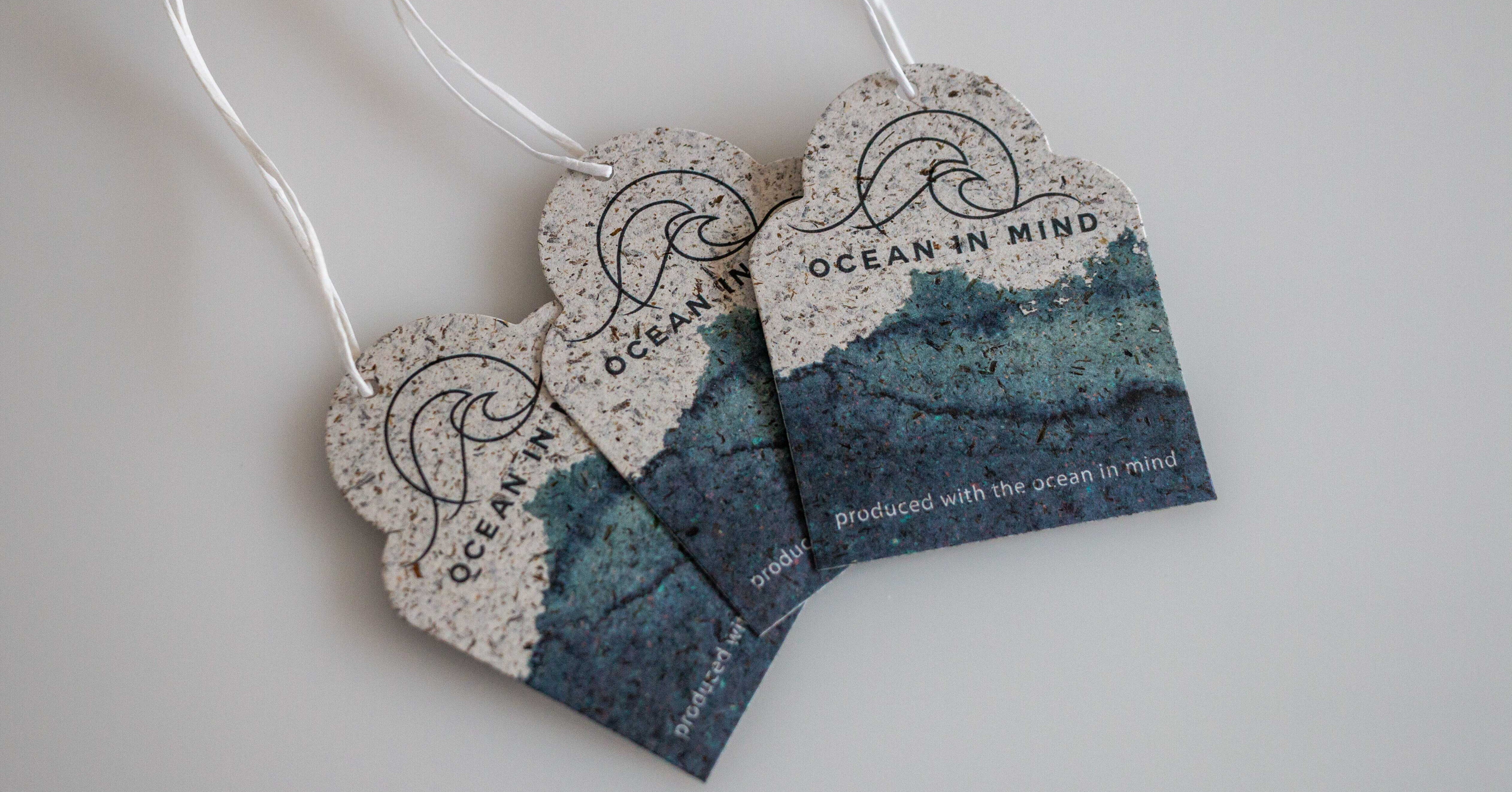 Ocean in Mind hang tags